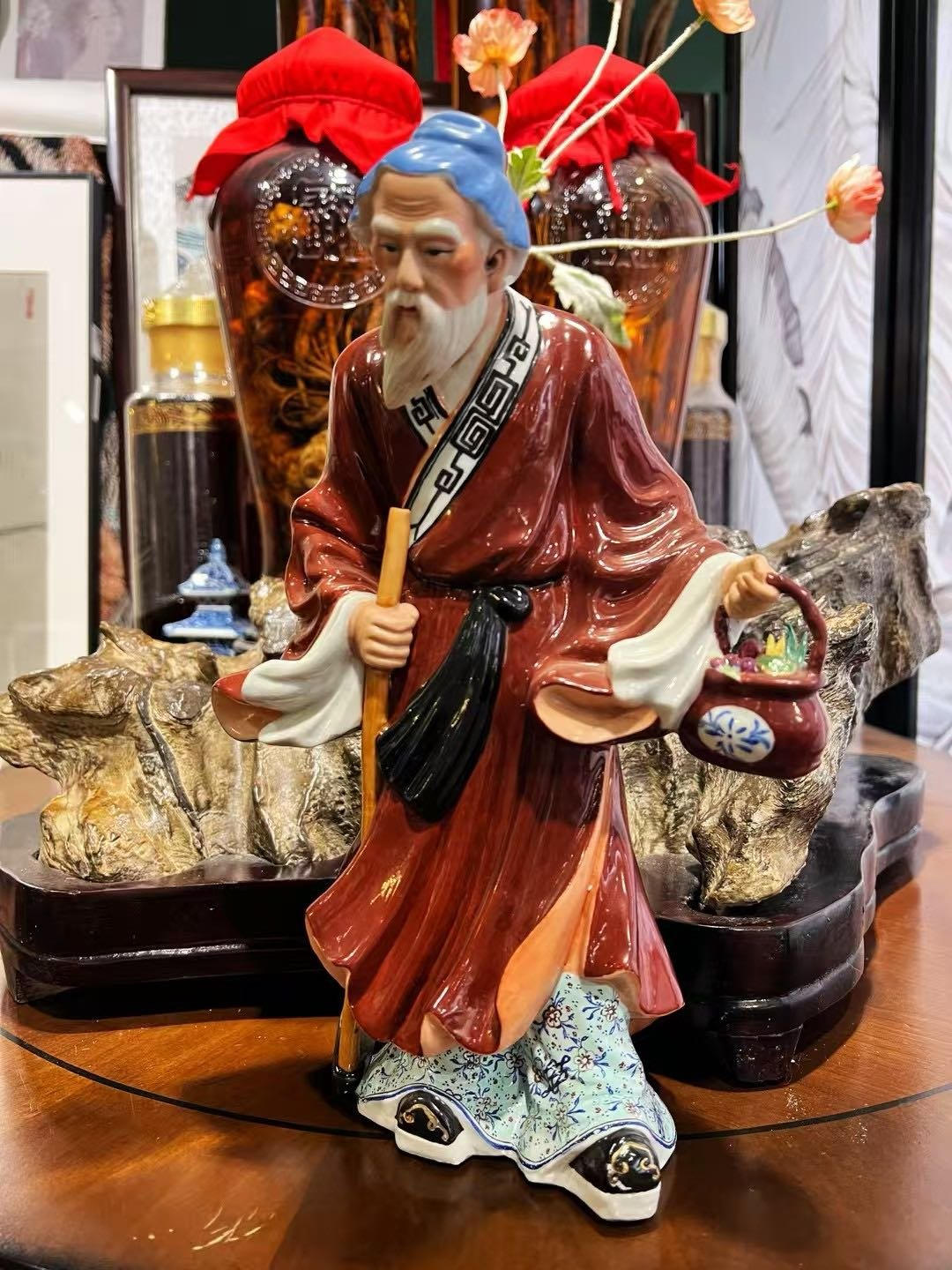 药王孙思邈像 · 列仙酒尊