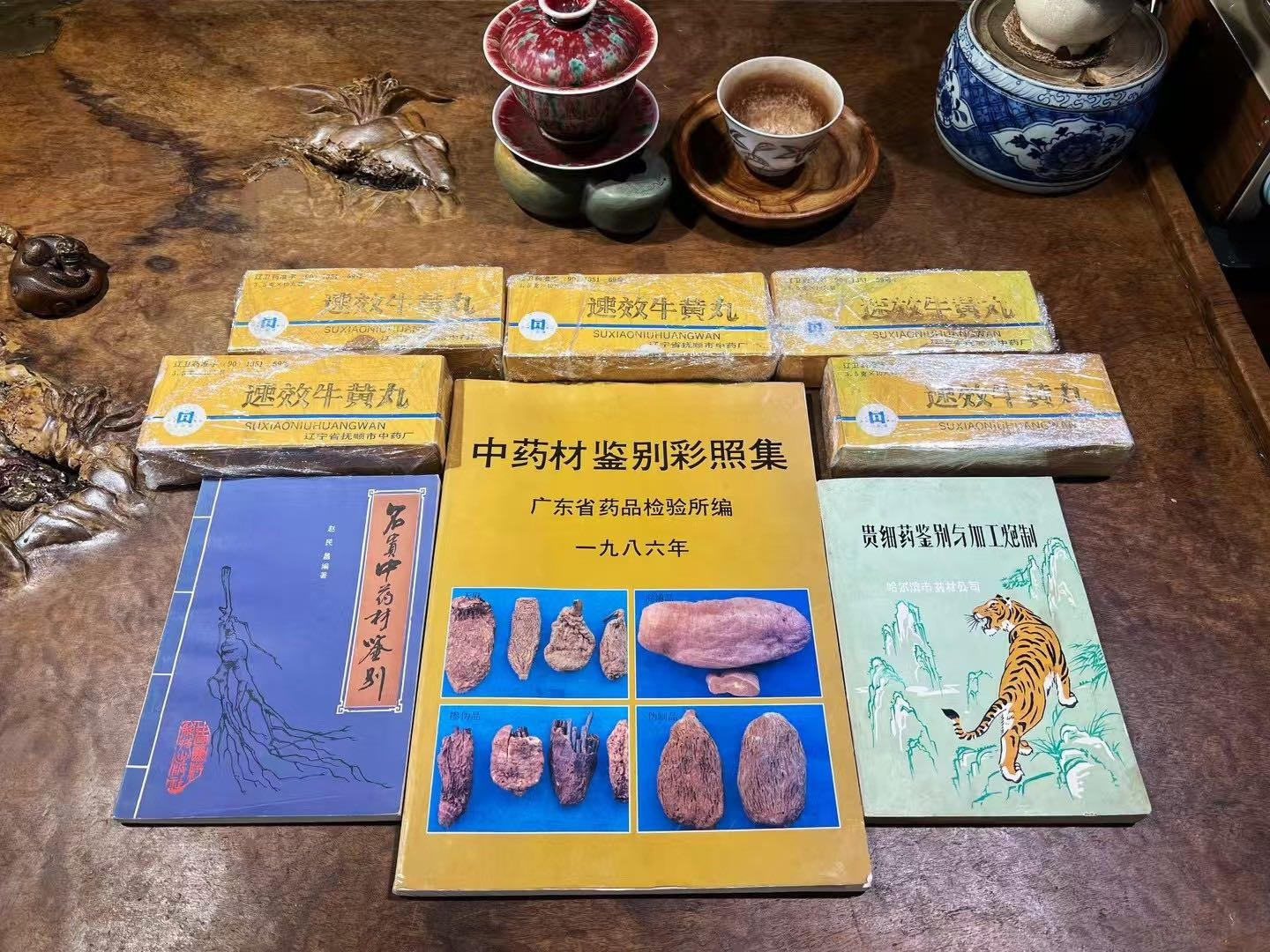 中药鉴别书籍与速效牛黄丸