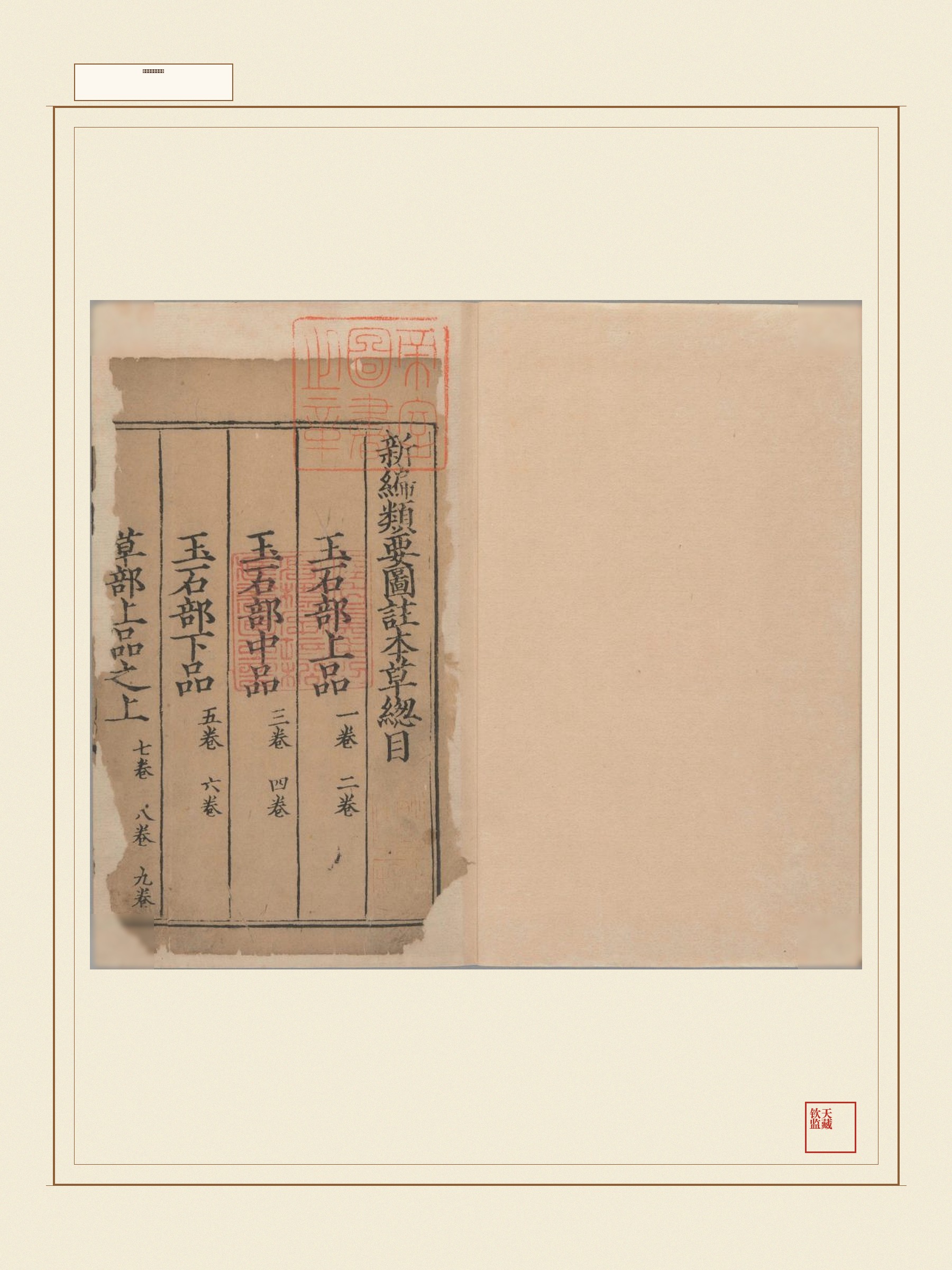 新编类要图注本草 第13页